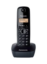 Panasonic - Kx-Tg1611 Digital Cordless Telephone Black