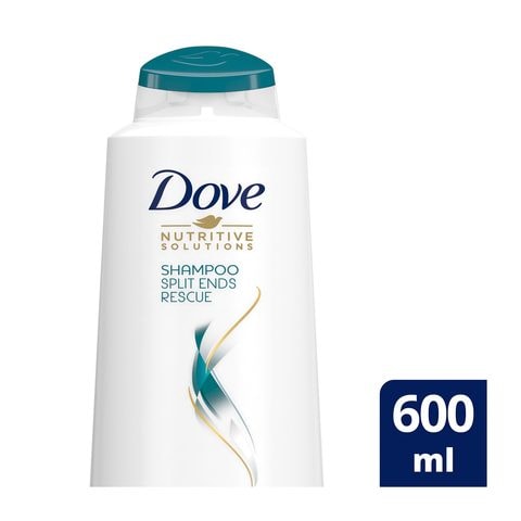 Buy Dove split ends rescue shampoo 600 ml in Saudi Arabia