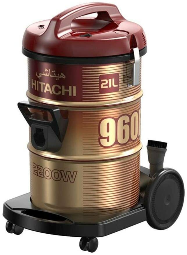 Buy Hitachi Canister Vacuum Cleaner 2200W Cv960F Red/Gold/Black Online