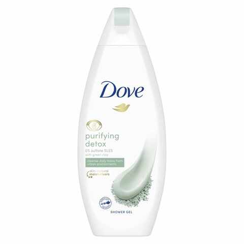 Dove Purifying Detox Body Wash With Green Clay White 250ml