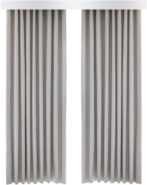 Blackout Curtain Panels Super Thick, Beige And Black Curtains