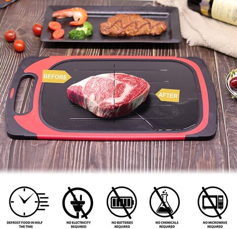 Frozen Food Meat Fruit Home Use Fast Defrosting Tray Thaw Master