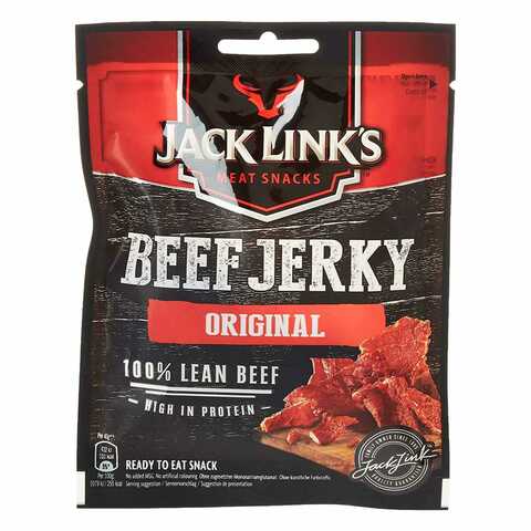 جاك لينكس وجبات خفيفة لحم بقر مقدد أصلية 40 غرام