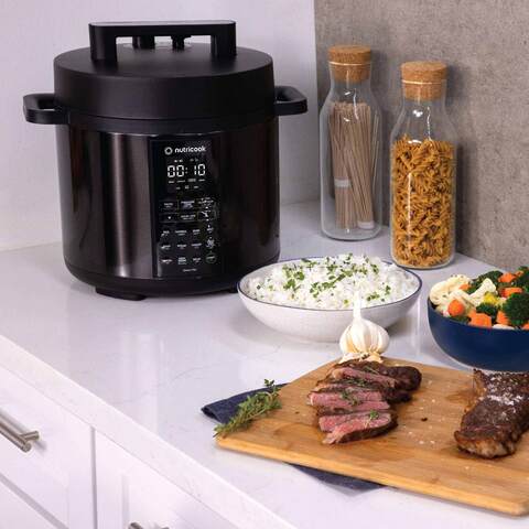 Nutricook Smart Pot 2 Electric Pressure Cooker NC-SP208K Black 8L