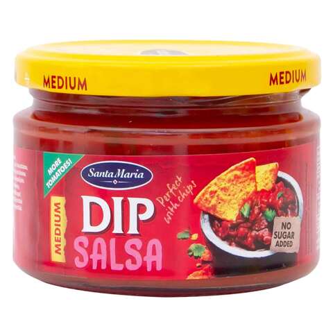 Buy Santa Maria Dipping Sauce Salsa Medium 250g Online | Carrefour Qatar
