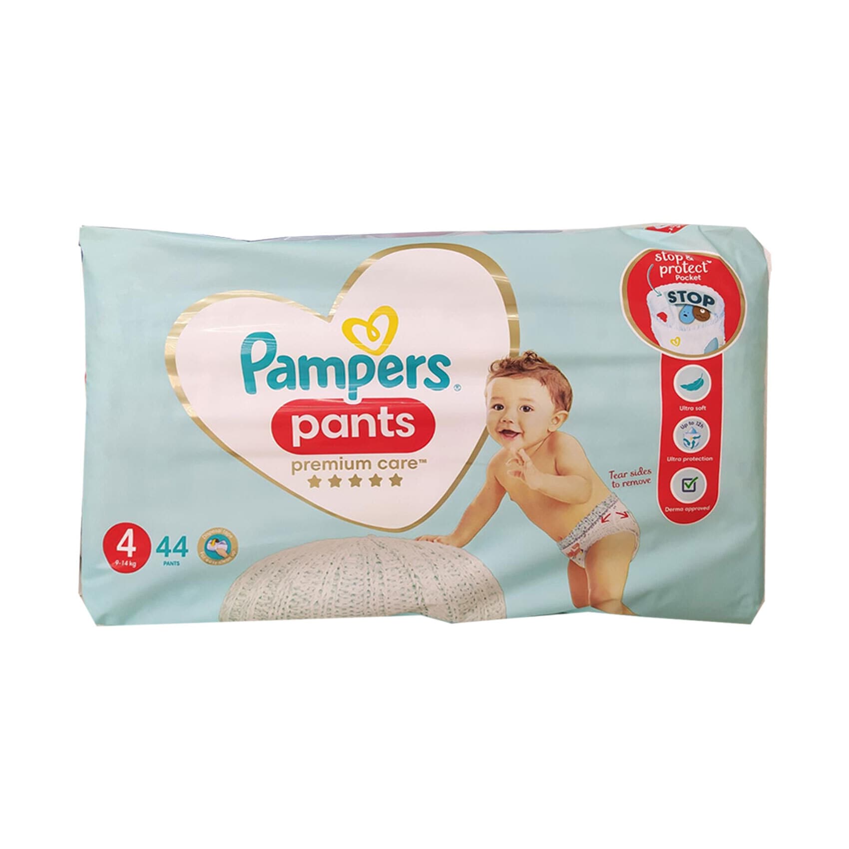 Buy Pampers Premium Care Diaper Pants Maxi Size 4 9-14kg 44 Count Online