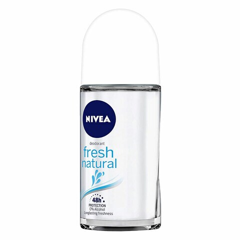NIVEA Deodorant Roll-on for WoMen  Fresh Natural Ocean Extracts 50ml Pack of 2