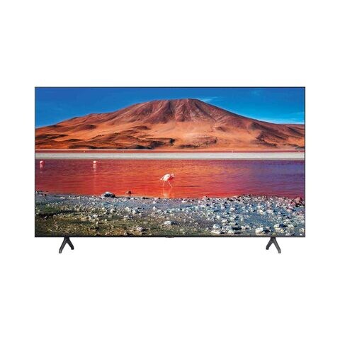 Buy Samsung 65 Inch 4k Uhd Smart Tv Ua65tu7000uxzn Black Online Shop Electronics Appliances On Carrefour Uae