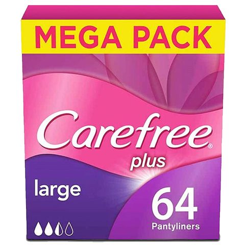 Carefree Plus Large Light Scent Pantyliners 20 per pack