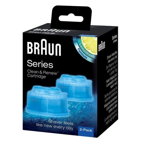 Braun Clean &amp; Renew &amp; Refresh Cartridge CCR 2 For All Braun Shavers With Clean &amp; Charge System
