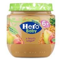 Hero Baby 3 Fruits Baby Food 130g