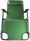 NuSense Foldable Beach Chair Lightweight Portable Camping Chair, Outdoor Folding Backpacking High Back Camp Lounge Chairs with Headrest and Pocket for Sports Picnic Beach Hiking Fishing(GREEN)