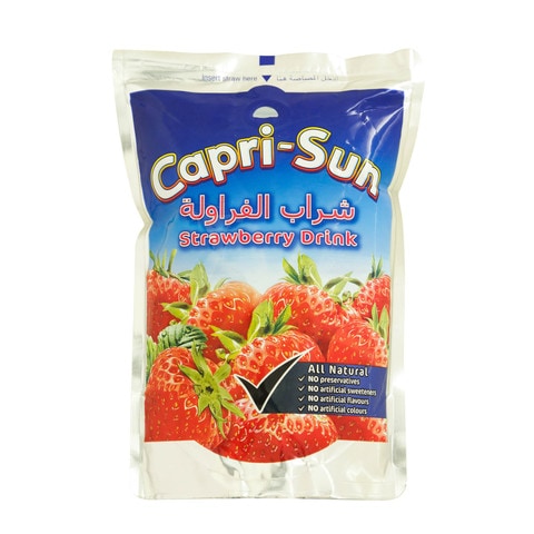 Capri Sun Strawberry Juice 200ml price in UAE, Carrefour UAE