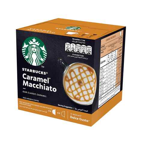 STARBUCKS by NESCAFE DOLCE GUSTO Caramel Macchiato 127,8g - 127.8 g