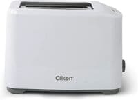 Clikon 2 Slice High Lift Bread Toaster, 700W Toaster With Electronic Browning Control And Cancel Function, Removeable Crumb Tray For Easy Cleaning, White, CK2436