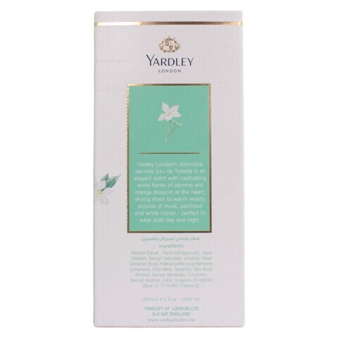 Yardley London Jasmine Eau De Toilette Perfume 125ml