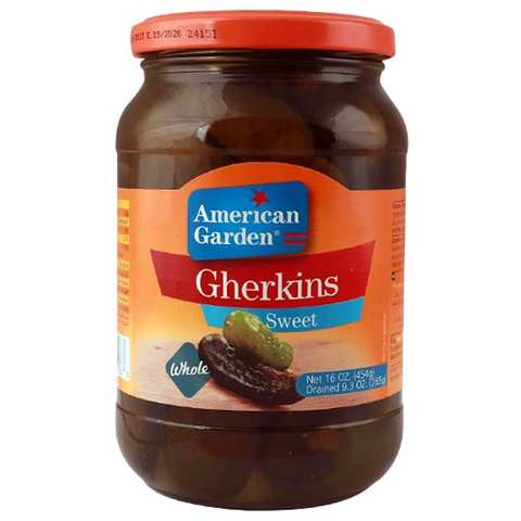 American Garden Sweet Cherkins 454 Gram