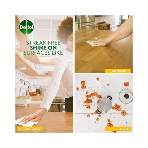 Dettol Citrus Multi Surface Cleaning 80 Wipes