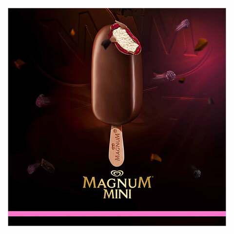 Magnum Mini Double Chocolate Ice Cream Black Mulberry And Blackberry 360ml