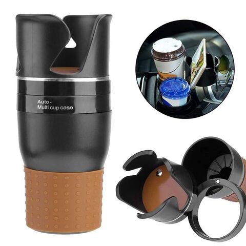 Smart Multi-Cup Car Cup-Holder and Storage