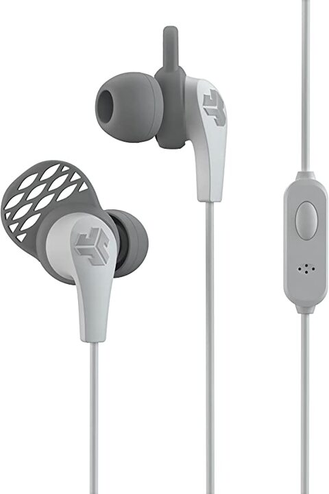JBuds Pro Wired Earbuds White/Grey