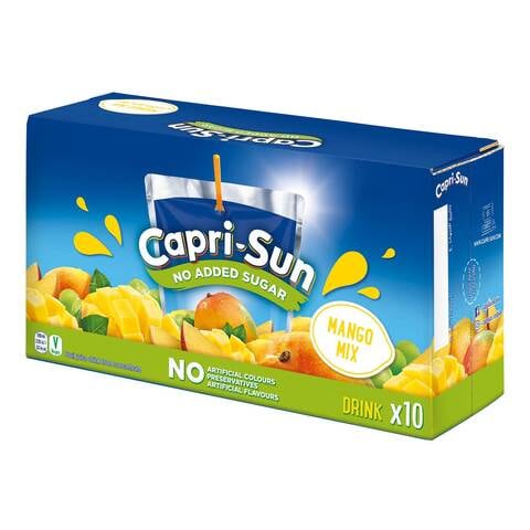 Capri-Sun No Added Sugar Mango Mix Juice 200ml Pack of 10