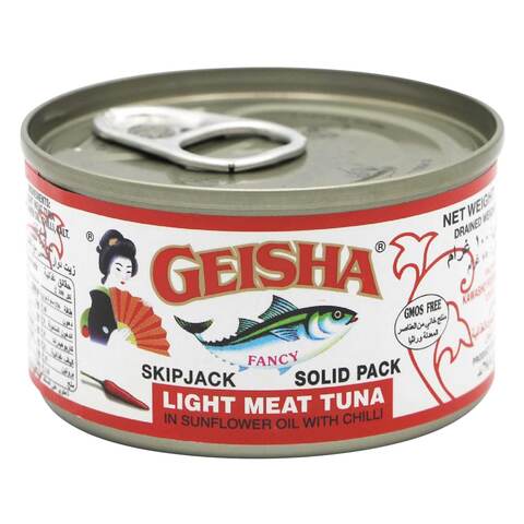 Geisha Light Meat Tuna In Sunflower Oil 100g price in Kuwait ...