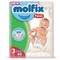Molfix Baby Diapers (Size 3), 6-11 kg, 60 Count