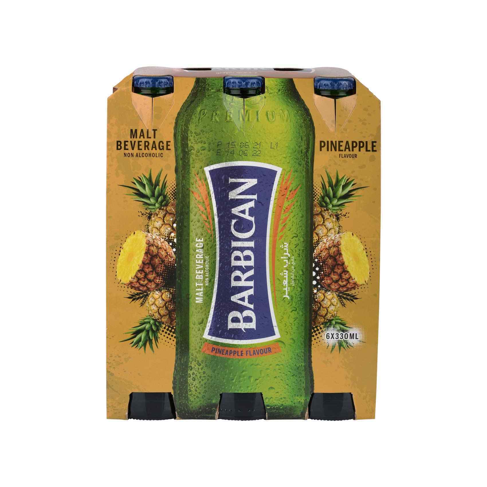 Buy Barbican Pineapple Flavoured NonAlcoholic Malt Beverage 330ML NRB