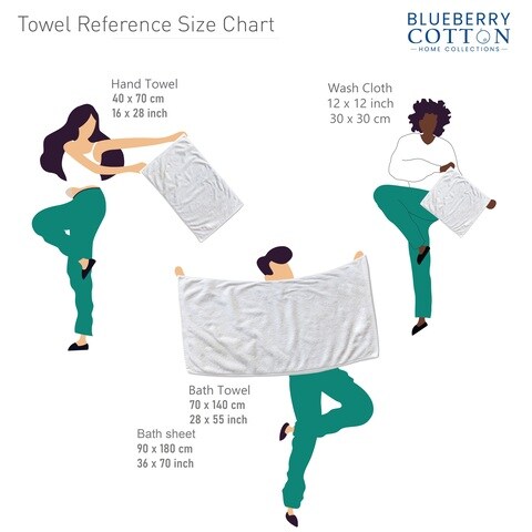 Hotel hand towel size hot sale