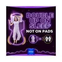 Always Dreamzz Pad Clean And Dry Maxi Thick Heavy Night Long Sanitary Pads With Wings White 20 Pads