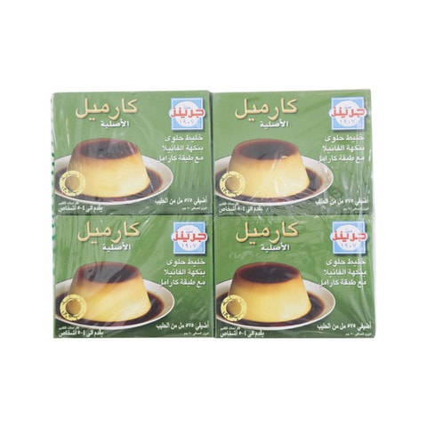 Greens The Original Carmelle Vanilla Flavour Dessert Mix With Caramel Topping 70g Pack of 12