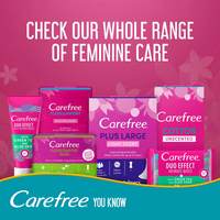 Carefree Flexi Comfort Normal Pantyliners White 40 Liners