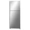 Hitachi 366L Net Capacity Top Mount Double Door Refrigerator Brilliant Silver- RVX500PUK9KBSL