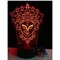 3D LED illusion lamp Unique Chinese Peking Opera 7 Color Gradient Night Light Visual Child Xmas Gift lamp