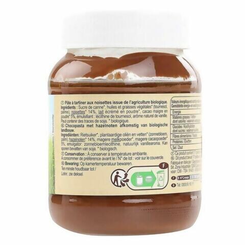 Carrefour Organic Hazelnut Spread 350g