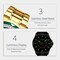 CURREN-CURREN 8359 Wristwatch Watch for Male Men Quartz Watches with Calendar Indicator Date Waterproof Luminous Hands Wearable Accessories with Stainless Steel Strap Band