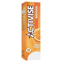 Activise Multivitamins Orange Flavour Effervescent 20 Tablets