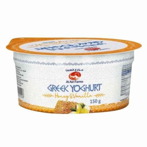 AL Ain Honey And Vanilla Greek Yoghurt 150g