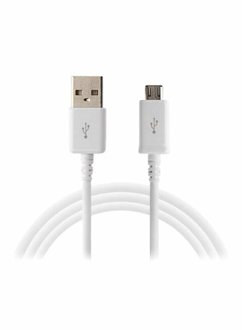 USB Cable For Mobile Phones White