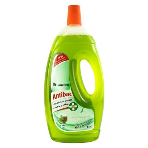 Buy Carrefour disinfectant cleaner floor  multipurpose 4 in 1 pine 900 ml in Saudi Arabia
