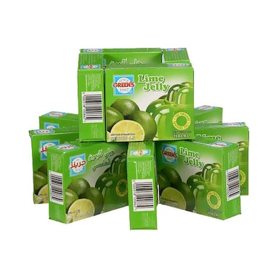 Buy Green's Pineapple Jelly 80g Pack of 12 Online - Shop Food Cupboard on  Carrefour UAE