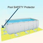 Buy 12  pcs Pool SAFETY Protector (Foam Padded floor for SAFETY), for all kind of Framed INTEX Pool , frame Bestway Pool , inflatable / Frame Above ground swimming pool ,... 12 pcs in a pack Total Cover s in UAE