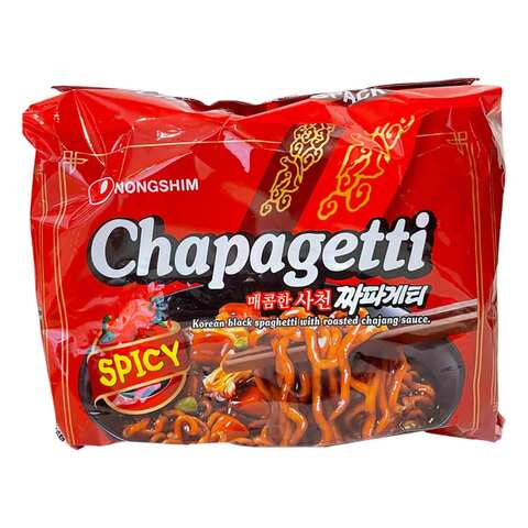 Nongshim Chapagetti Spicy Instant Noodles 685g (137g x 5 Pieces)