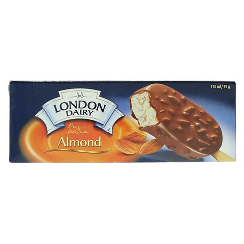 London Dairy Ice Cream Stick Almond 100g