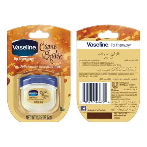 VASELINE LIP THERAPY CARE ORIGINAL .25 OZ - Case - 8 Units