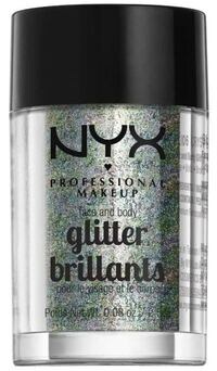Nyx Professional Makeup Face &amp; Body Glitter, Crystal 06