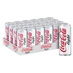 Buy Coca Cola Light Soft Drink 250ml x Pack of 30 in Kuwait