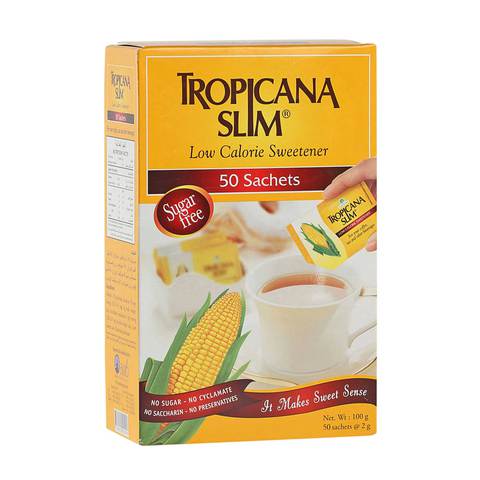 اشتري تروبيكانا سلم محلي قليل السعرات الحراية للشاي والقهوة 100 جرام في السعودية