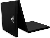 Max Strength Tri-Folding Extra Thick Yoga Mat - Non-Slip Exercise Mat - Soft Foam Mat - Gymnastics Mat 6Ft Long &amp; 2Ft Wide - Fitness Mat With Carry Handle - Workout Mats - Travel Yoga Mat